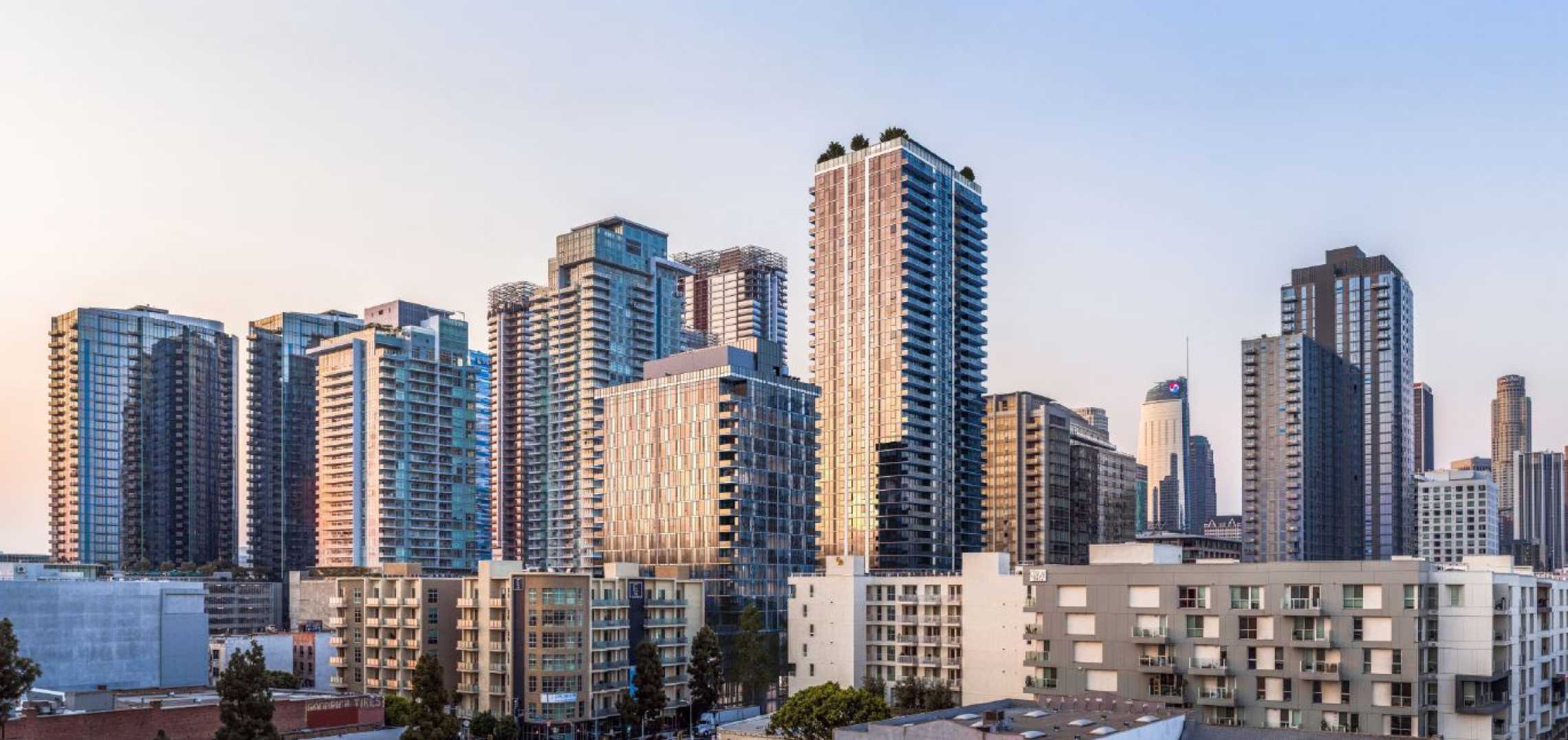 Fresh Renderings for Two DTLA Apartment Towers Urbanize LA